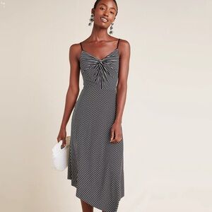 Anthropologie Clarissa Striped Midi Dress